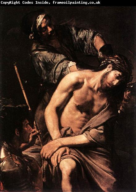 VALENTIN DE BOULOGNE Crowning with Thorns a
